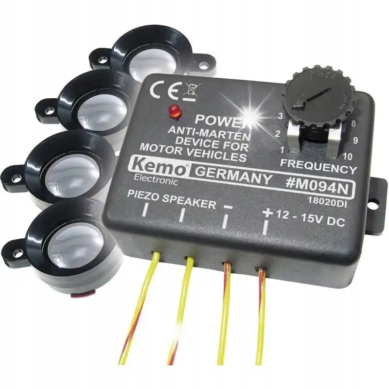 Zwrot pieniędzy SAMOCHODOWY ULTRADŹWIĘKOWY ODSTRASZACZ KUN MYSZY I SZCZURÓW KEMO M094N