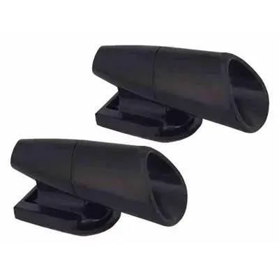 Rabat Odstraszacz ultradźwiękowy zwierząt czarny 2szt