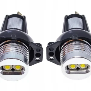 Najlepsza cena Komplet 2 Markery LED BMW E90 E91 Seria 3 Lampy Halogen Przedlift 12W Ringi