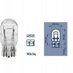 NARVA ZAROWKA 12V W21/5W 21/5W W3X16Q Ekspresowa dostawa