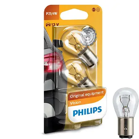 Darmowa dostawa Philips Żarówki P21/4W Vision +30% światła