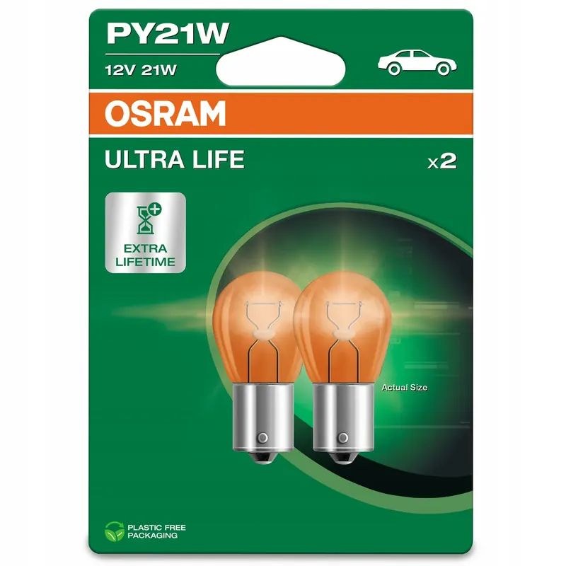 Osram Żarówki Samochodowe Ultra Life PY21W EPACK Z wydłużoną Żywotnością Oferta