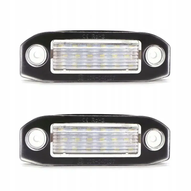 Zwrot pieniędzy Volvo XC90 lampki rejestracji LED 650lm 2szt mocne