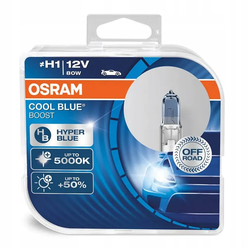 Promocja Żarówka Osram H1 12V 80W P14,5s Cool Blue Boost 55