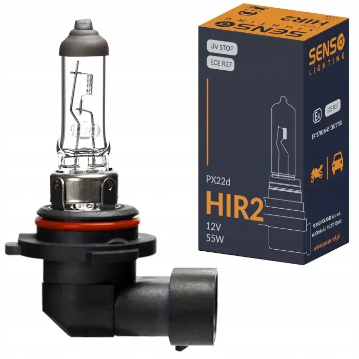 ŻARÓWKA SENSO HIR2 12V 55W PX22d HOMOLOGACJA E4 Wyprzedaż