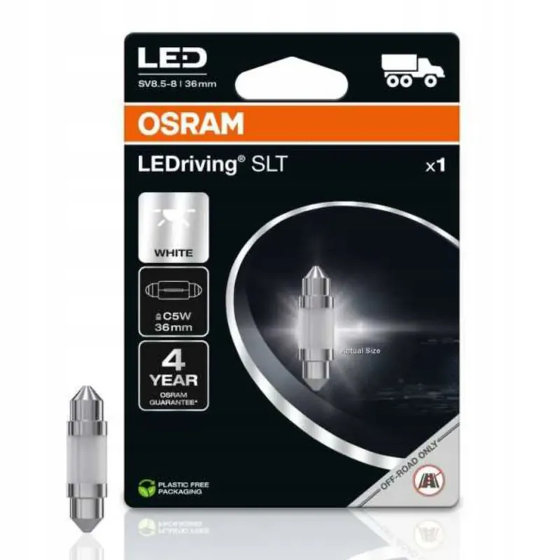 Kup teraz Osram Żarówka LEDOWA LED LEDriving SLT C5W 6436 36MM 6000K