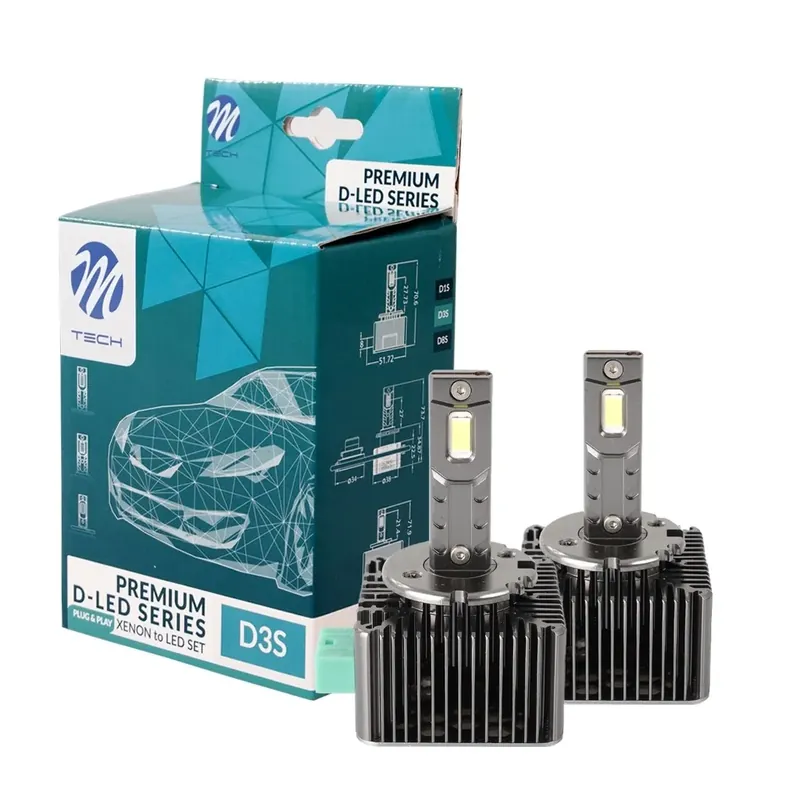 ŻARNIKI XENON D3S LED 6000K 35W CANBUS P&P Tani