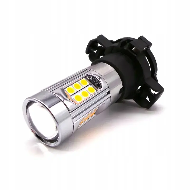 Wysoka jakość żarówka LED PY24W 12V CANBUS mocna pomarańczowa