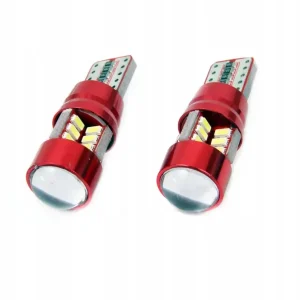 ŻARÓWKI W5W 27SMD 3014 CANBUS T10 12V BIAŁE KPL Wyprzedaż