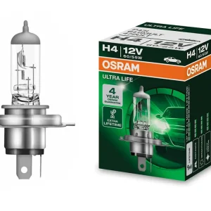 OSRAM Żarówka H4 ULTRA LIFE 4 Lata Gwarancji Szybka dostawa