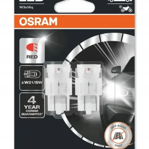 Osram Żarówka Led Premium New W21/5W Red CZERWONA Ostatnia szansa