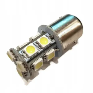 ŻARÓWKA 13 LED 5050 SMD BAY15d 1157 P21/5W BIAŁA Niska cena