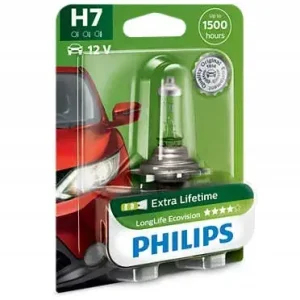 Niska cena Philips Żarówka H7 LongLife EcoVision 4xŻywotność