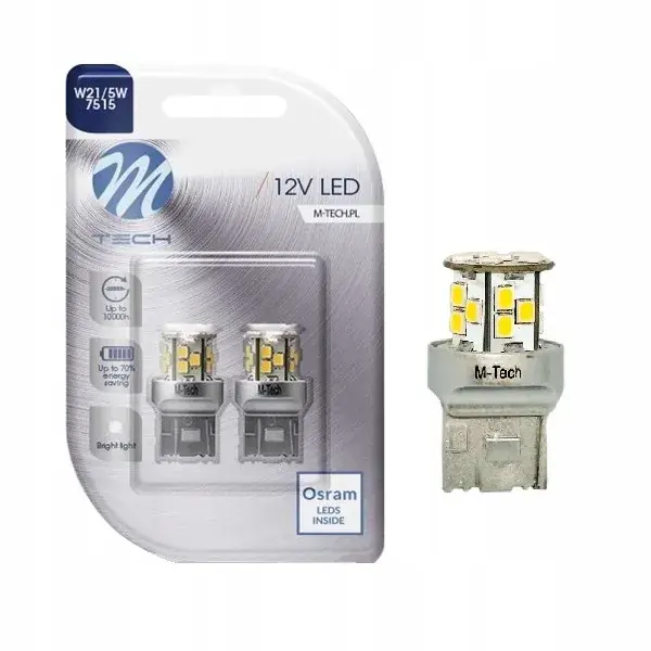 Kup teraz Żarówka T20 W21/5W Osram LED 12V 21xSMD 2835 biała