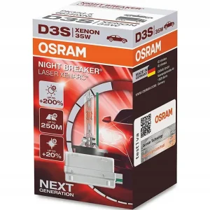 Zamów teraz Żarnik żarówka XENON Osram D3S NIGHT BREAKER LASER XENARC +200%