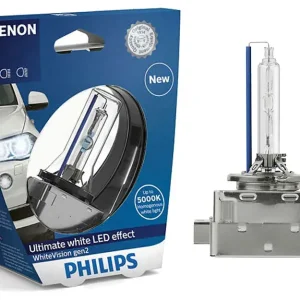 Philips D1S White Vision gen2 Xenon Żarnik +120% Kup teraz