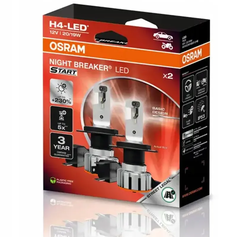 Darmowa dostawa Osram H4 Night Breaker LED Start H4