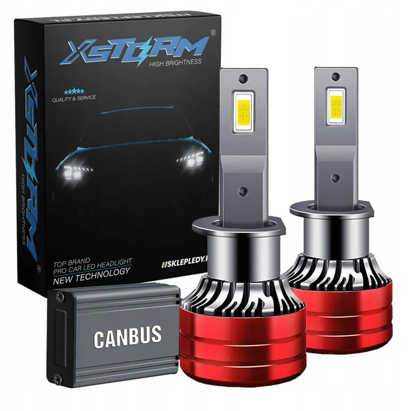 Zwrot pieniędzy ŻARÓWKI LED H1 XSTORM 120W 22000LM MOCNE CANBUS