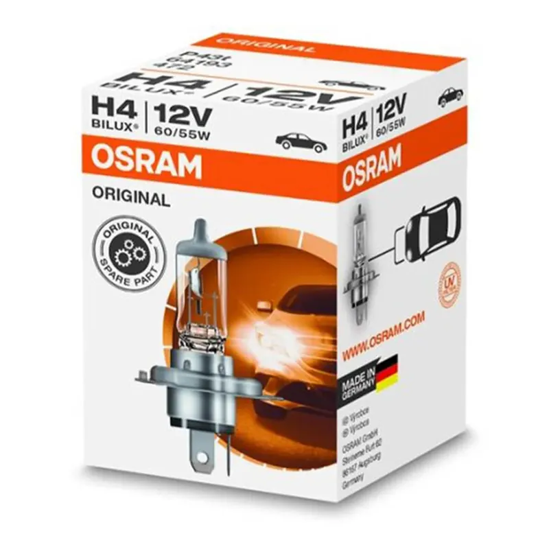 Ekspresowa dostawa Żarówka Osram H4 12V 60/55 P43T