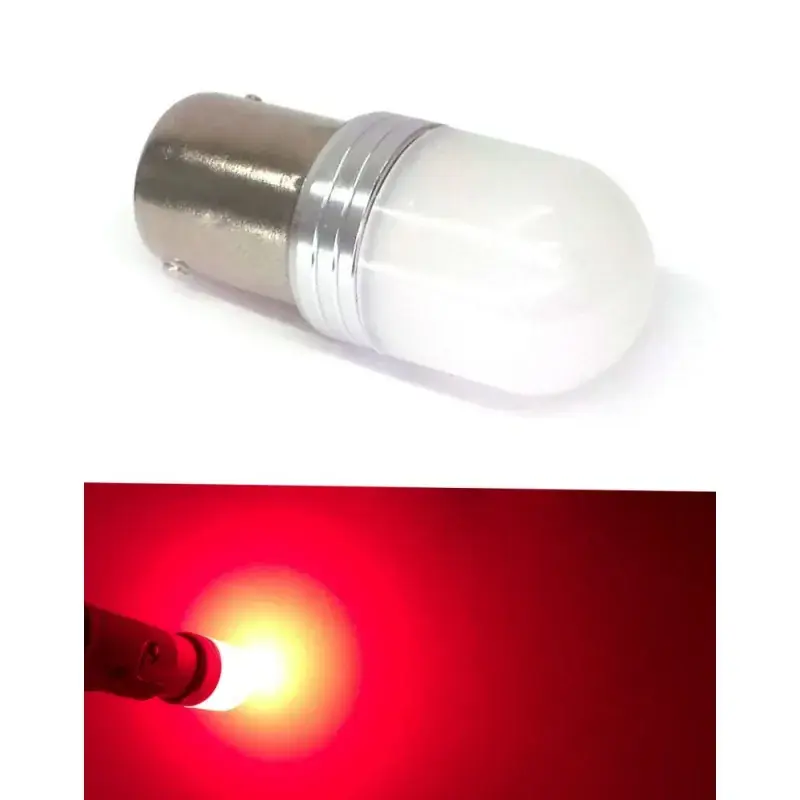 P21W żarówka LED BA15S 1156 12-24V CANBUS czerwona Popularny