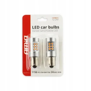 Żarówki Amio 02580 PY21W 21 W 2 szt. Zwrot pieniędzy