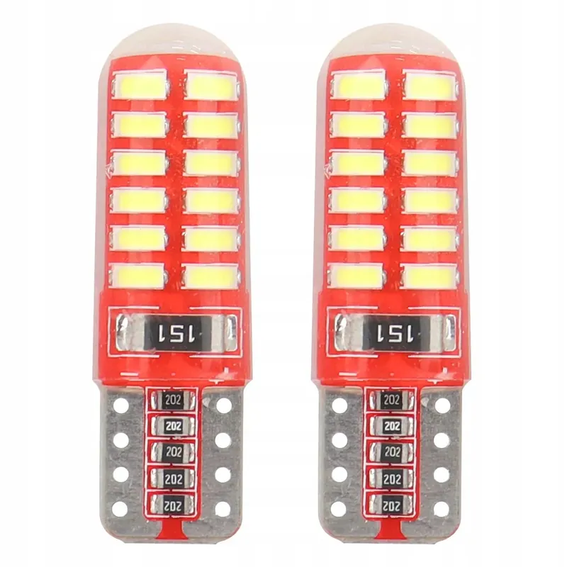 LED CANBUS 24SMD 3014 T10e (W5W) SILCA White 12V Rabat