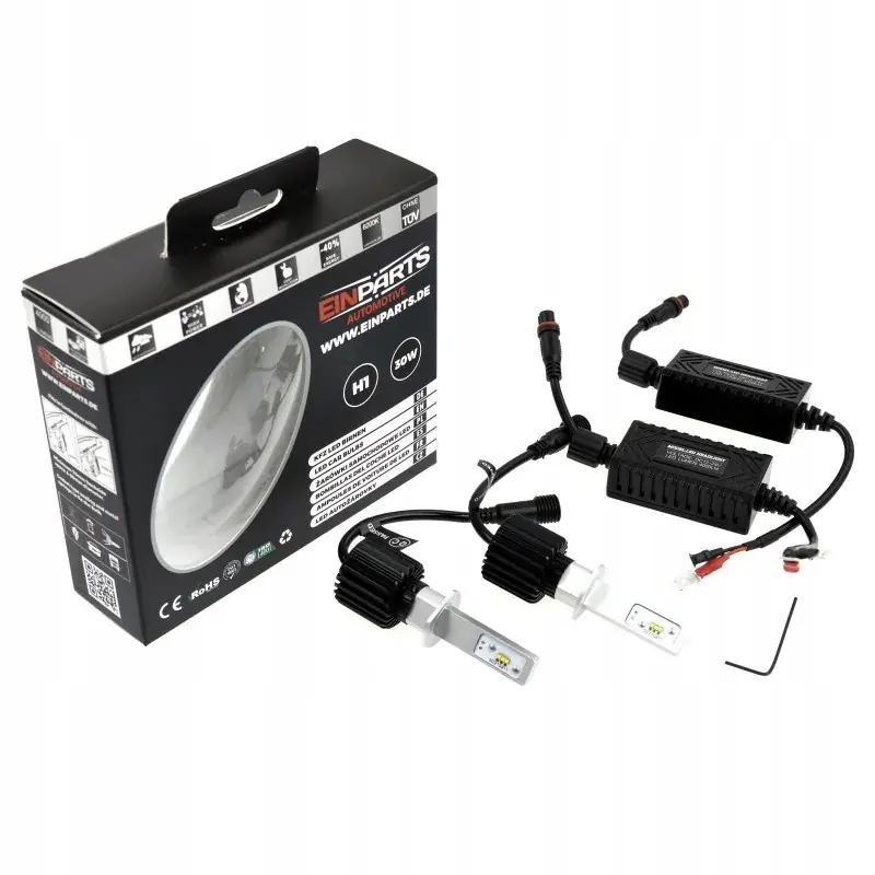 Zwrot pieniędzy ŻARÓWKI DO AUTA LED 12/24V H1 CANBUS PHILIPS 6000K