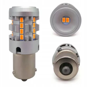 PY21W, BAU15S 12-24V CANBUS pomarańczowa LED Nowość