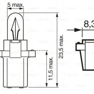 Bezpieczna płatność ŻARÓWKA 1 987 302 515