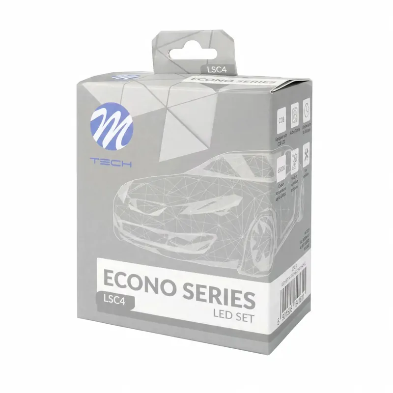 Autentyczny ZAROWKA LED H4 40W 12V/6500K /2SZT lsc4 M-Tech