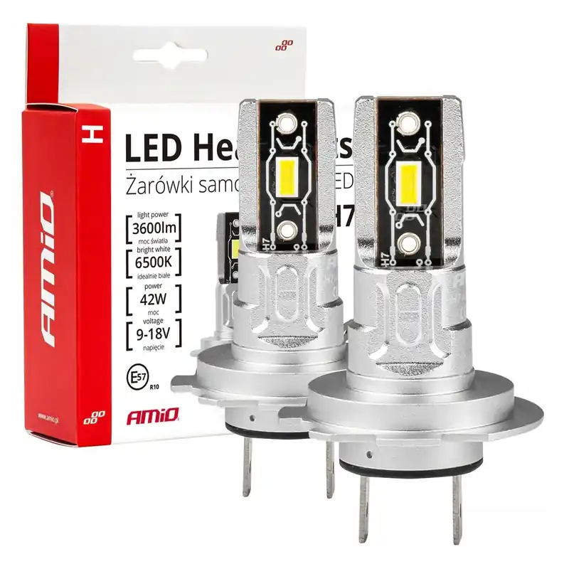 Żarówki samochodowe LED H-mini H7 AMIO-03332 Oryginalny