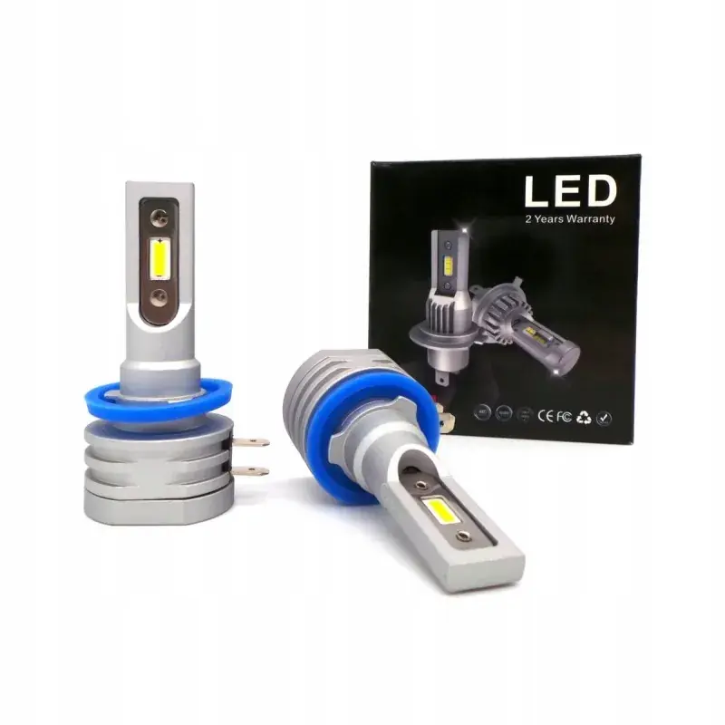 2szt H8B żarówki LED 12-24V CANBUS CSP Nowość Szybka dostawa