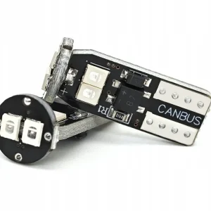 Promocja W5W LED T10 12-18V CANBUS 400lm Niebieska mocna
