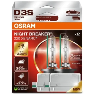 Żarówki Osram XENARC NIGHT BREAKER 220 D3S 35 W 2 szt. Oryginalny