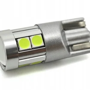 Szybka dostawa W5W żarówka LED T10 12-24V CAN 500lm Zielony