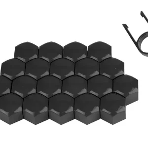 Kup teraz Nakładki na śruby 17", czarne, 20 szt.