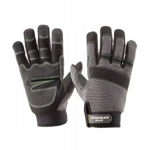 Zwrot pieniędzy WZMOCNIONE KEVLAREM RĘKAWICE OCHRONNE marki IRONMAN 4x4