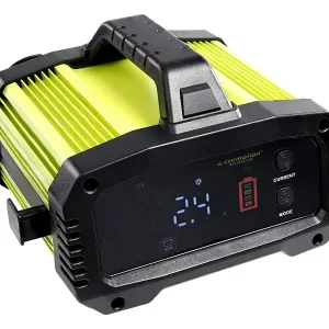 Inteligentny prostownik cyfrowy do akumulatorów 12V 25A 6 - 400 Ah, 24V 15A Niska cena