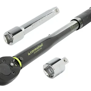 Oryginalny Klucz dynamometryczny 28-210 Nm, 1/2" + adapter 1/2" > 3/8" + przedłużka 12