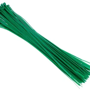 Opaski kablowe nylonowe 300x3,6 mm, zielone, 100 szt. Rabat