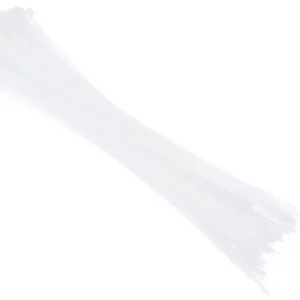 Opaski kablowe nylonowe 300x3,6 mm, białe, 100 szt. Oferta limitowana