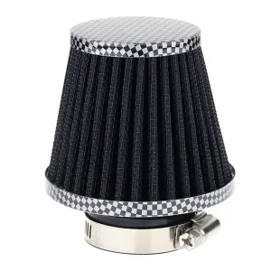 Filtr powietrza stożkowy 74x62x51 mm, czarny/carbon Zwrot pieniędzy