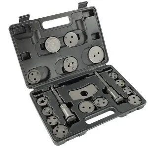 Zestaw do wyciskania tłoczków hamulcowych, 18 elem. Tani