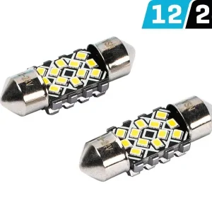 Kup teraz Żarówka VISION Festoon SV8.5 31 mm 12/24V 12x 2016 SMD LED, CANBUS, biała,