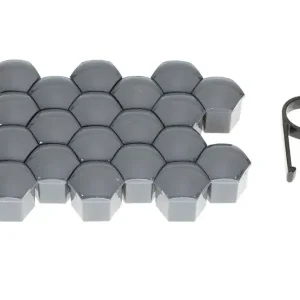 Darmowa dostawa Nakładki na śruby 17 mm, grafit, 20 szt.