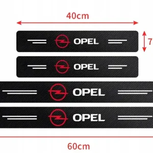 Naklejki ochronne na progi samochodu. OPEL. Niska cena