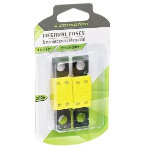 Bezpieczniki MEGAVAL, 100A, 2 szt. Tani