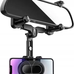 Oferta Uchwyt samochodowy do telefonu na lusterko wsteczne regulowany uniwersalny