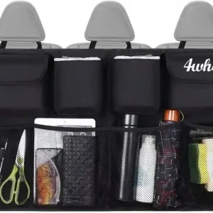 ORGANIZER SAMOCHODOWY DO BAGAŻNIKA AUTA TORBA NA RZEPY OPARCIE SIEDZENIA XL Wysoka jakość