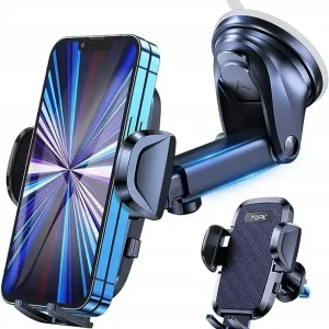 Uniwersalny TOPK uchwyt do samochodu na telefon obracany obrotowy o 360° Ekspresowa dostawa